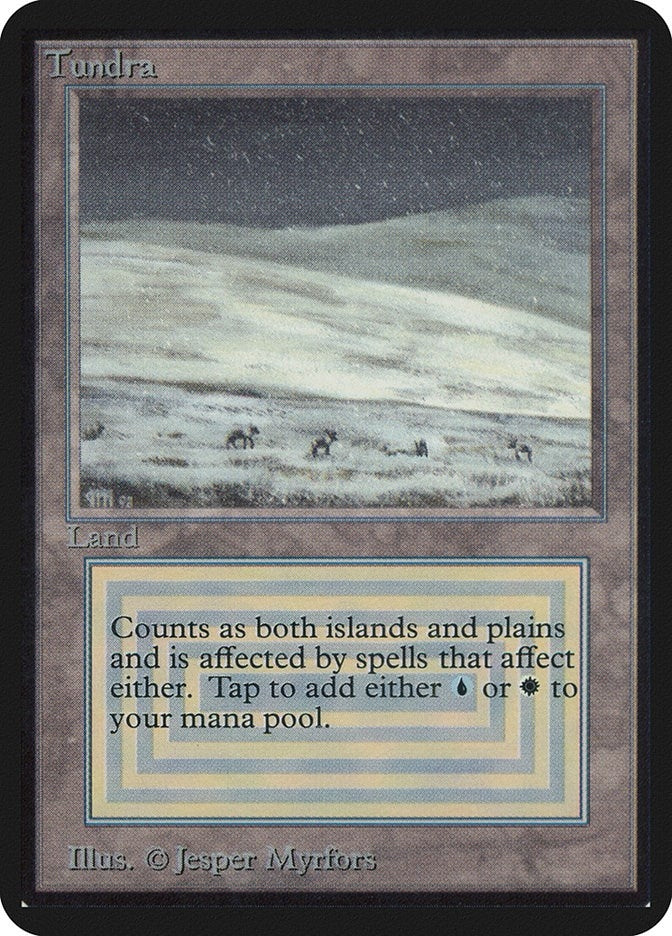 Image for Tundra (Alpha Edition) - Magic: The Gathering