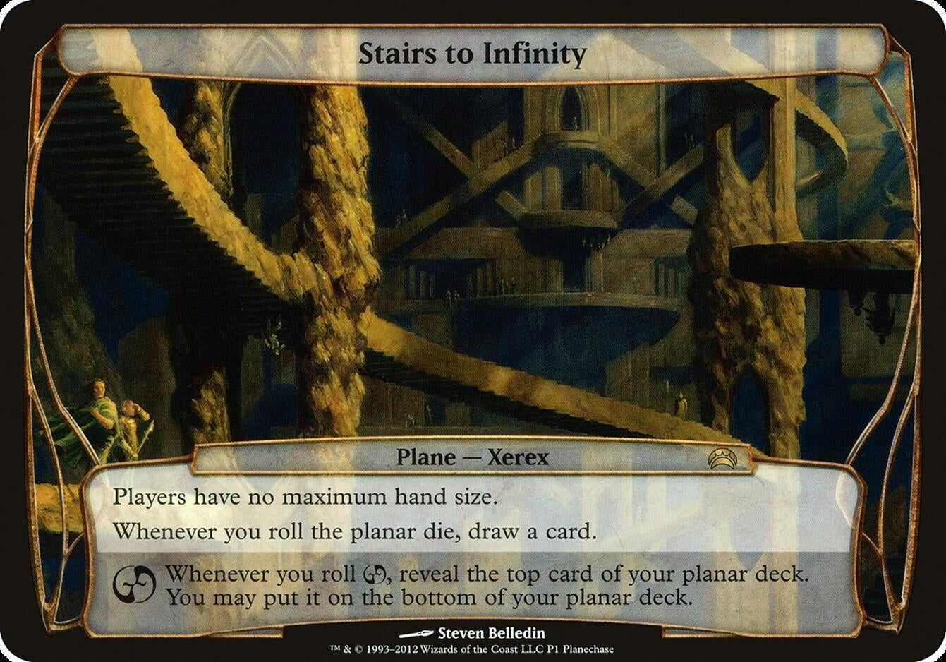 Image for Stairs to Infinity (Release Event Promo) (1) (Oversize Cards) - Magic: The Gathering
