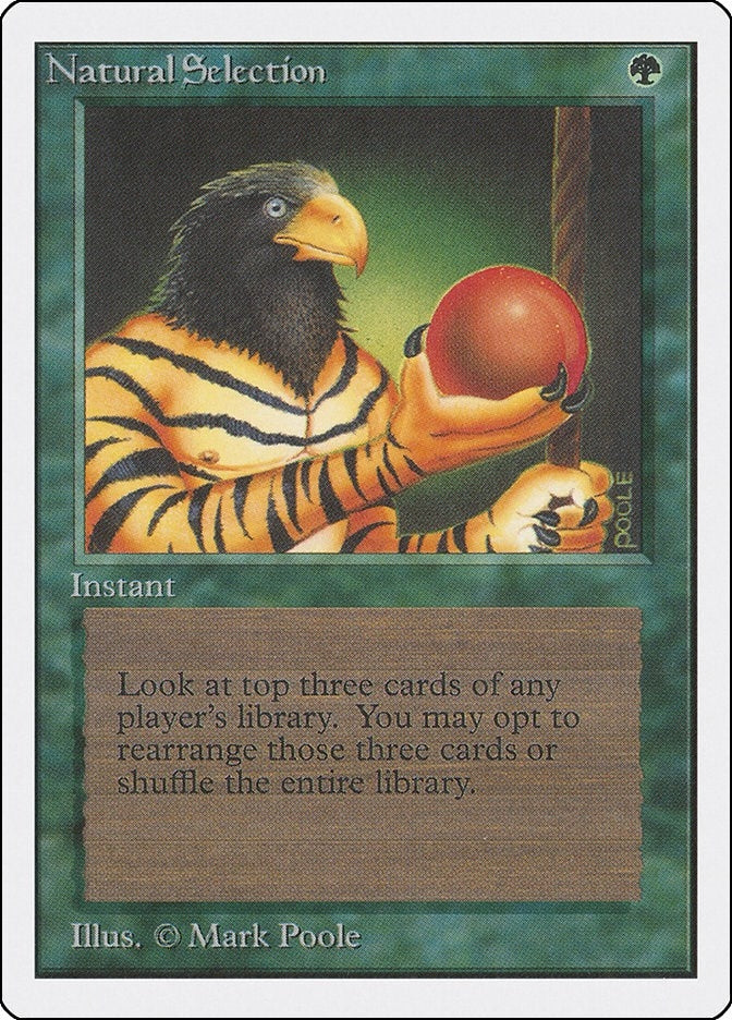 Image for Natural Selection (Unlimited Edition) - Magic: The Gathering