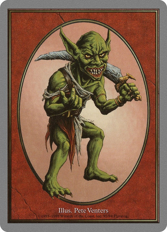 Image for Goblin Token (92) (Unglued) - Magic: The Gathering