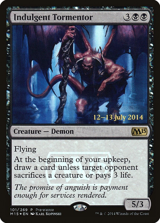 Image for Indulgent Tormentor (101) (Prerelease Cards) - Magic: The Gathering
