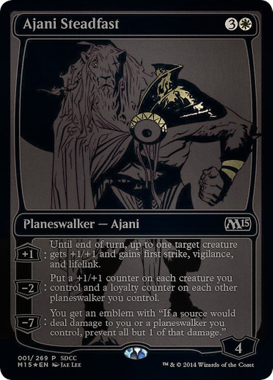 Image for Ajani Steadfast (SDCC 2014 Exclusive) (1) (Media Promos) - Magic: The Gathering