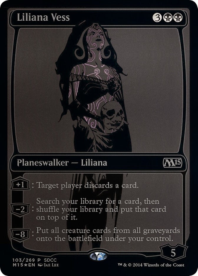 Image for Liliana Vess (SDCC 2014 Exclusive) (103) (Media Promos) - Magic: The Gathering