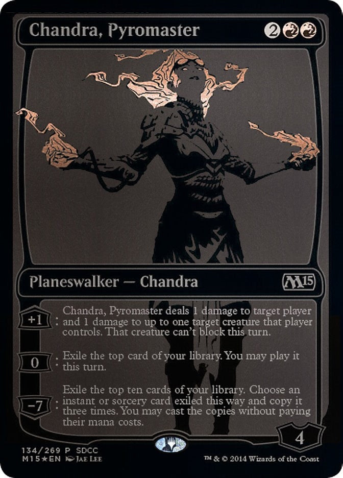 Image for Chandra, Pyromaster (SDCC 2014 Exclusive) (134) (Media Promos) - Magic: The Gathering