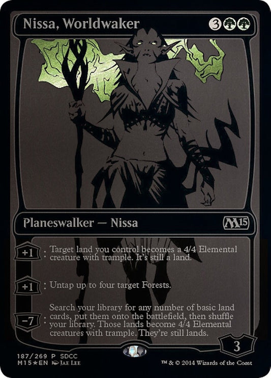 Image for Nissa, Worldwaker (SDCC 2014 Exclusive) (187) (Media Promos) - Magic: The Gathering