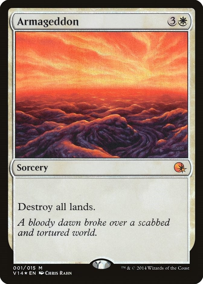 Image for Armageddon (1) (From the Vault: Annihilation) - Magic: The Gathering