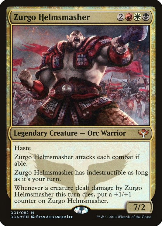 Image for Zurgo Helmsmasher (1) (Duel Decks: Speed vs. Cunning) - Magic: The Gathering