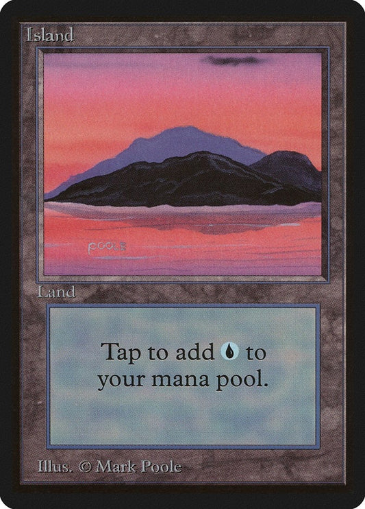 Image for Island (C) (Beta Edition) - Magic: The Gathering