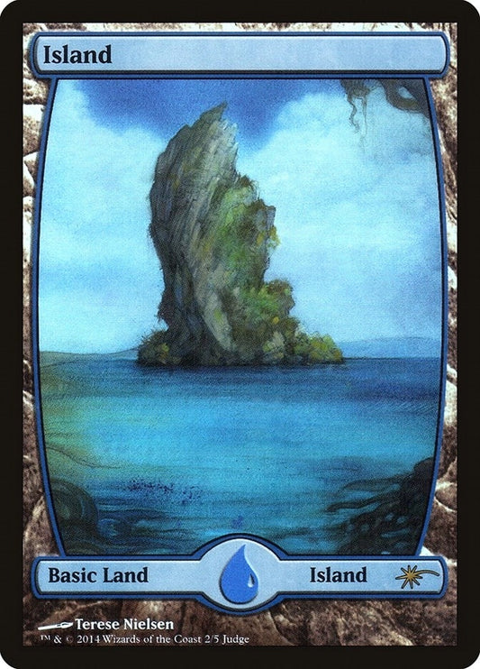 Image for Island - Full Art (2) (2) (Judge Promos) - Magic: The Gathering