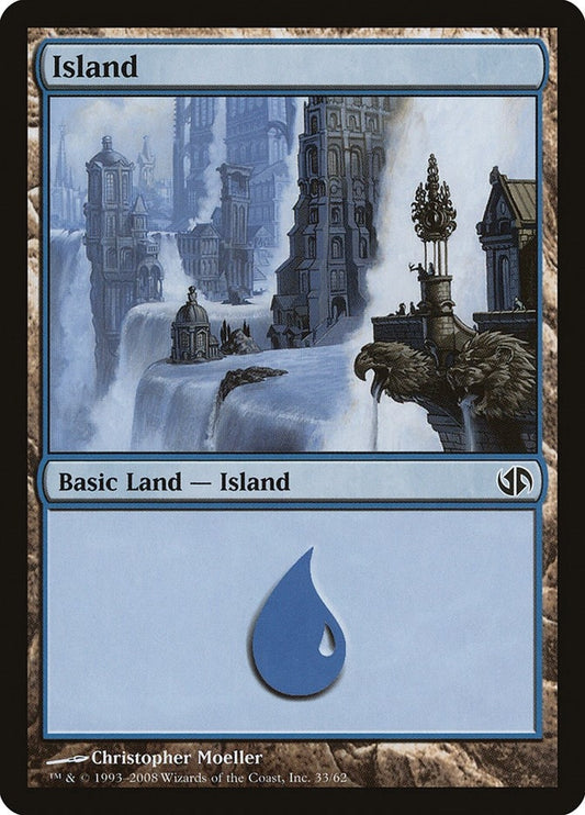 Image for Island (33) (33) (Duel Decks: Jace vs. Chandra) - Magic: The Gathering