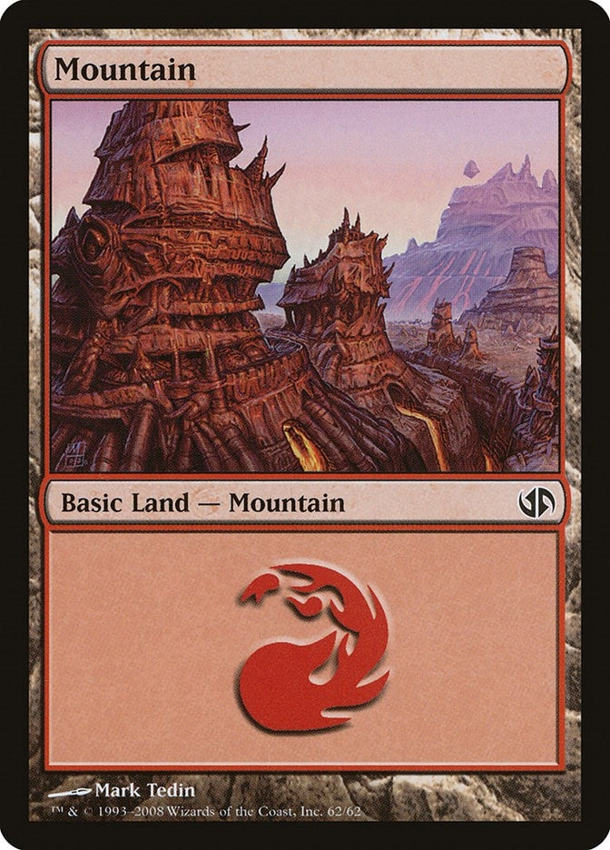 Image for Mountain (62) (62) (Duel Decks: Jace vs. Chandra) - Magic: The Gathering
