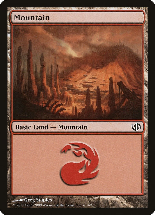 Image for Mountain (61) (61) (Duel Decks: Jace vs. Chandra) - Magic: The Gathering