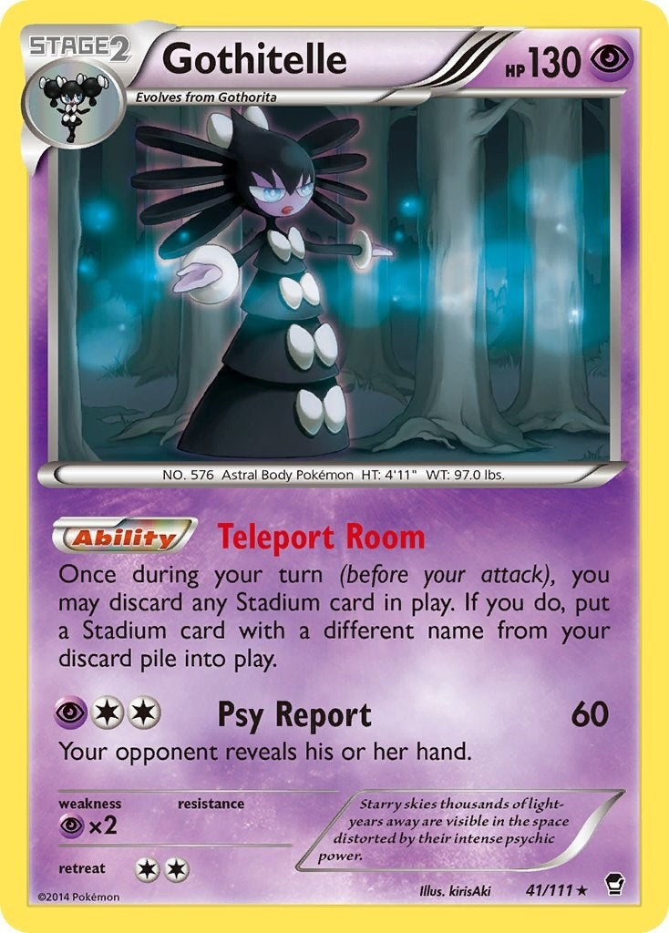 Image for Gothitelle (41/111) (XY - Furious Fists) - Pokemon