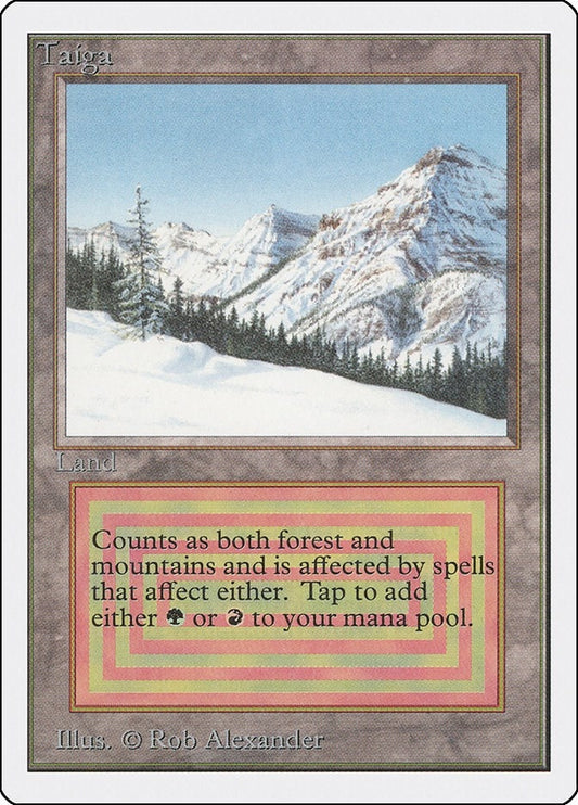 Image for Taiga (Unlimited Edition) - Magic: The Gathering