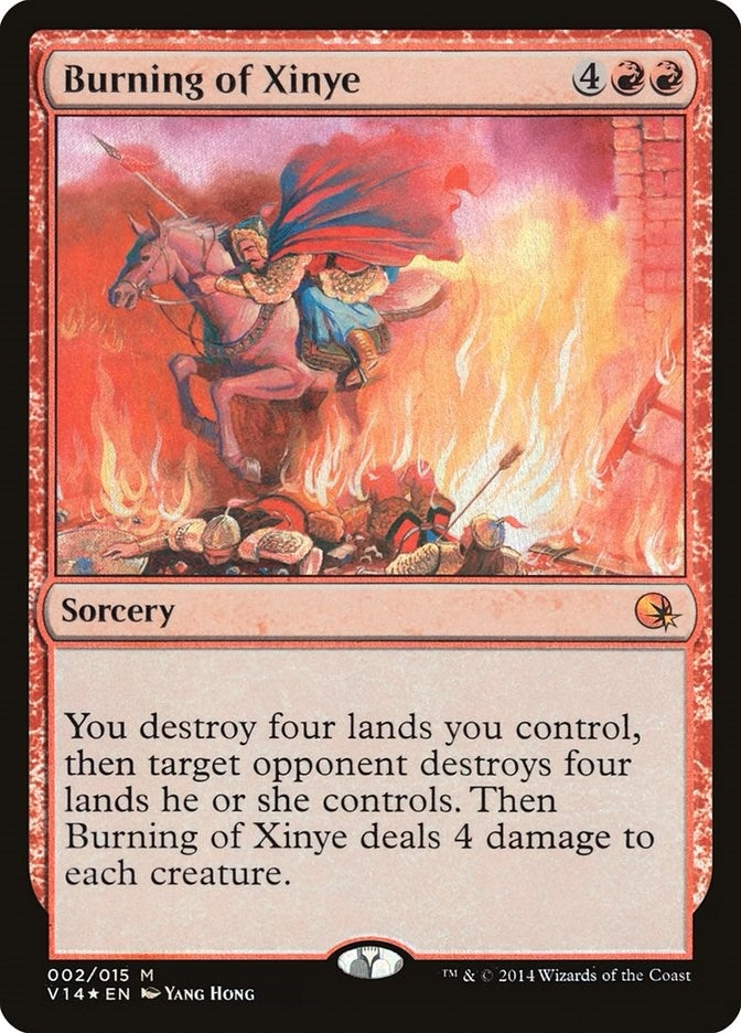 Image for Burning of Xinye (2) (From the Vault: Annihilation) - Magic: The Gathering