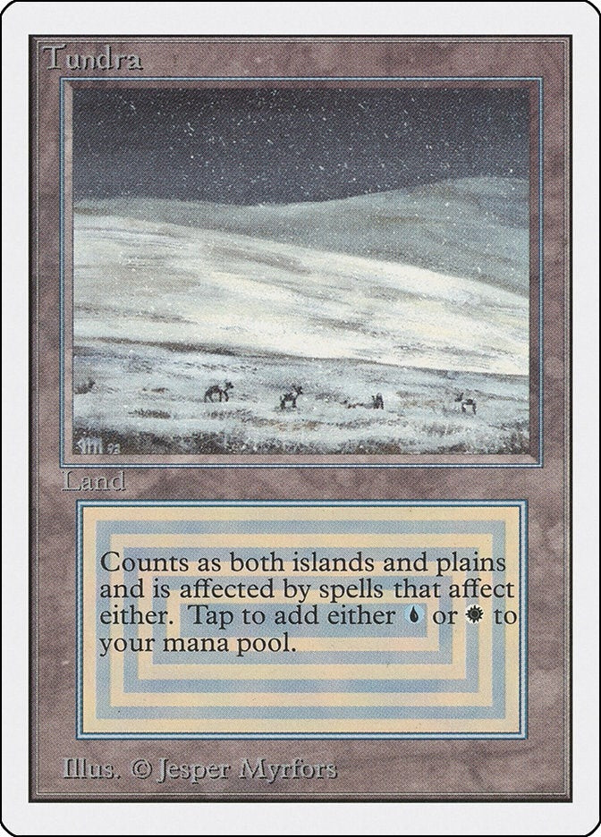 Image for Tundra (Unlimited Edition) - Magic: The Gathering