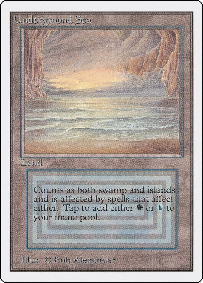 Image for Underground Sea (Unlimited Edition) - Magic: The Gathering
