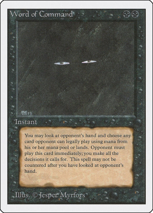 Image for Word of Command (Unlimited Edition) - Magic: The Gathering