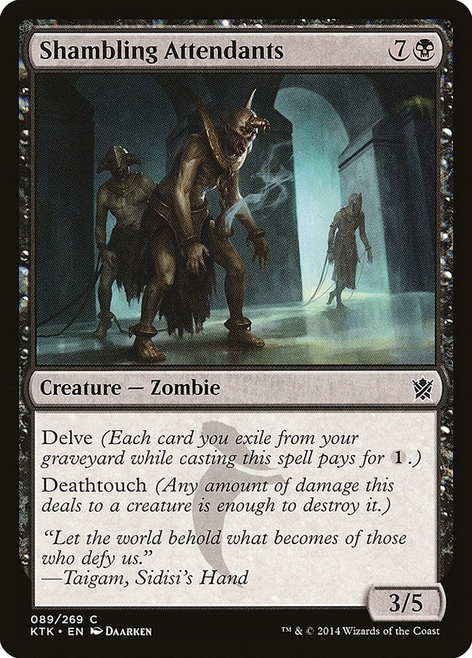 Image for Shambling Attendants (89) (Khans of Tarkir) - Magic: The Gathering