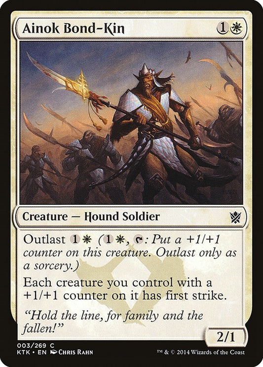 Image for Ainok Bond-Kin (3) (Khans of Tarkir) - Magic: The Gathering