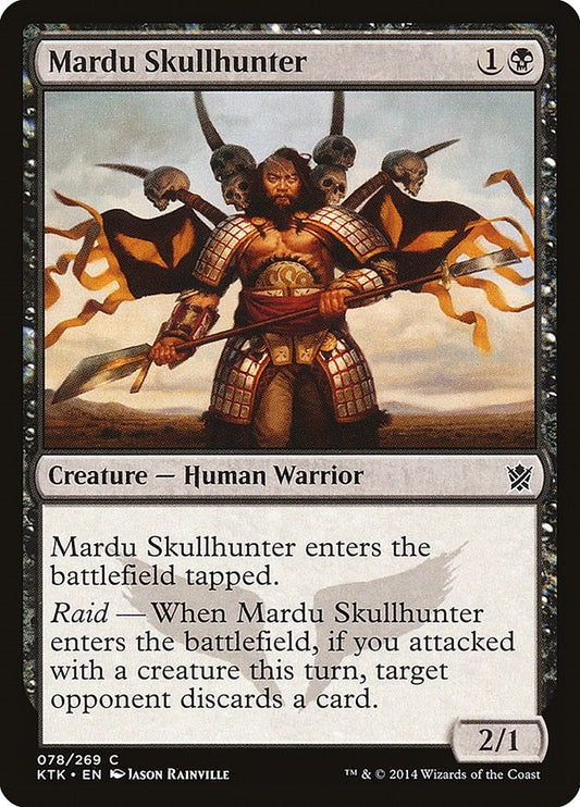 Image for Mardu Skullhunter (78) (Khans of Tarkir) - Magic: The Gathering