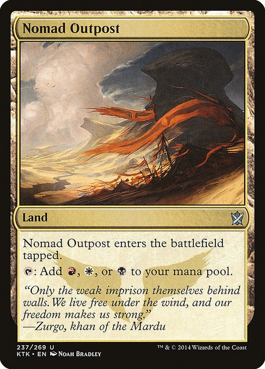 Image for Nomad Outpost (237) (Khans of Tarkir) - Magic: The Gathering
