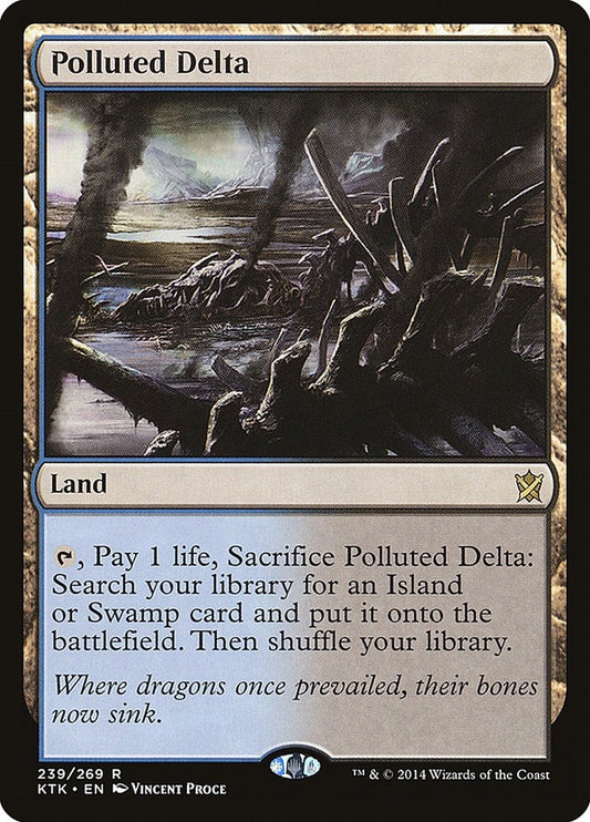 Image for Polluted Delta (239) (Khans of Tarkir) - Magic: The Gathering