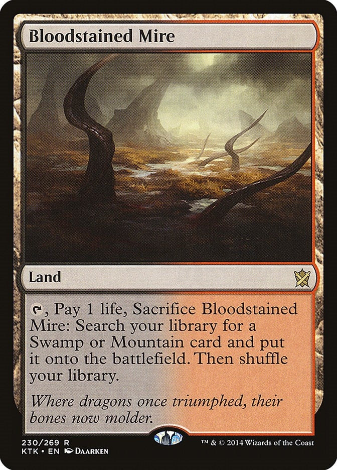 Image for Bloodstained Mire (230) (Khans of Tarkir) - Magic: The Gathering