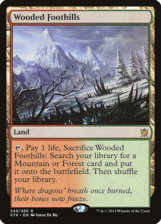 Image for Wooded Foothills (249) (Khans of Tarkir) - Magic: The Gathering