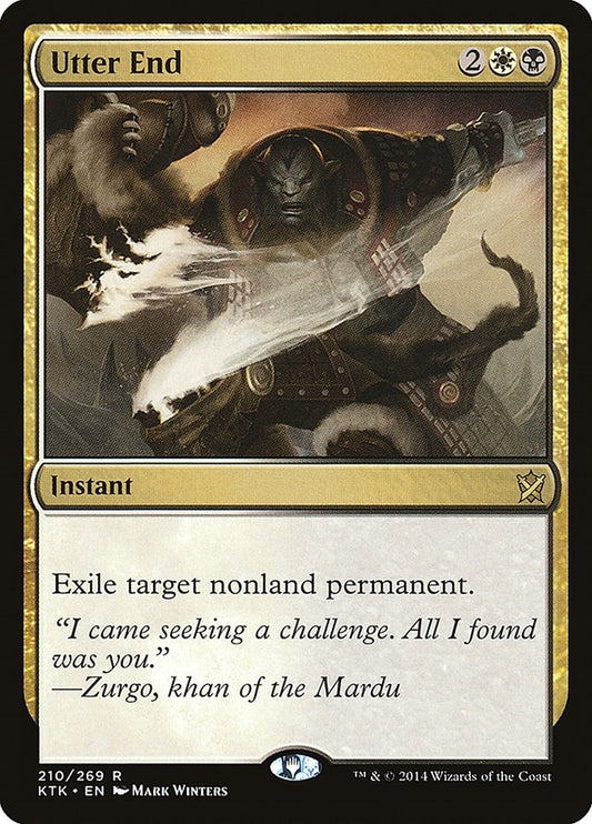 Image for Utter End (210) (Khans of Tarkir) - Magic: The Gathering