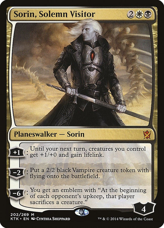 Image for Sorin, Solemn Visitor (202) (Khans of Tarkir) - Magic: The Gathering