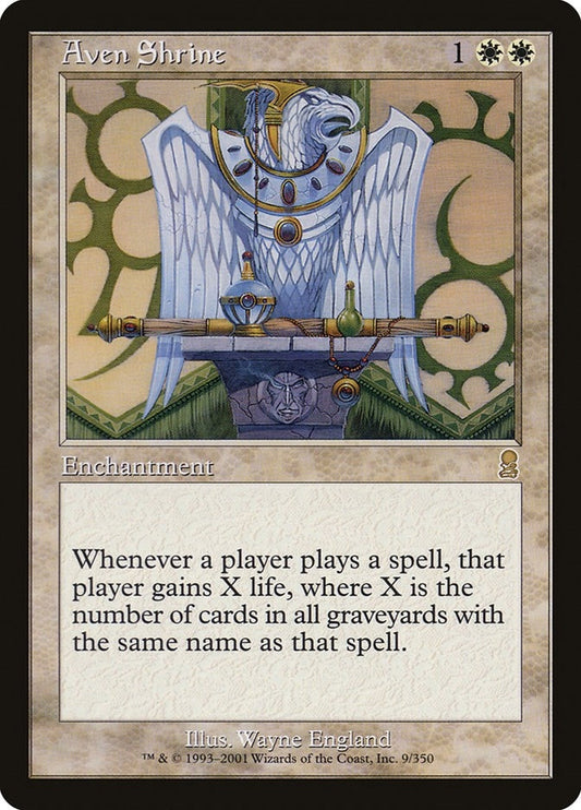 Image for Aven Shrine (9) (Odyssey) - Magic: The Gathering