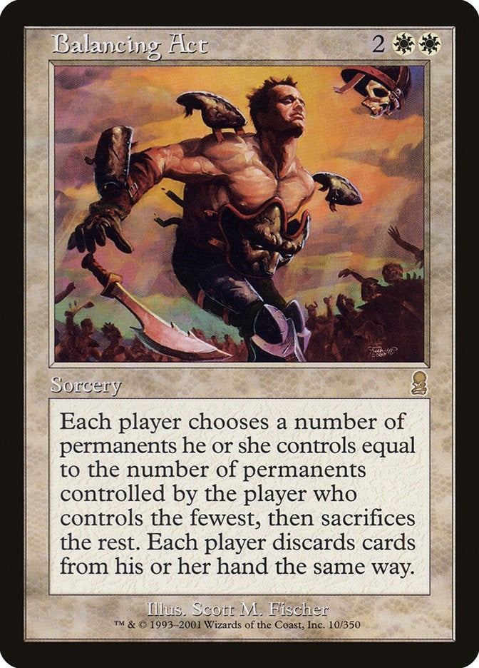 Image for Balancing Act (10) (Odyssey) - Magic: The Gathering
