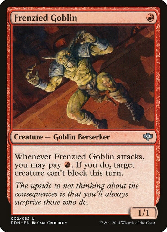 Image for Frenzied Goblin (2) (Duel Decks: Speed vs. Cunning) - Magic: The Gathering