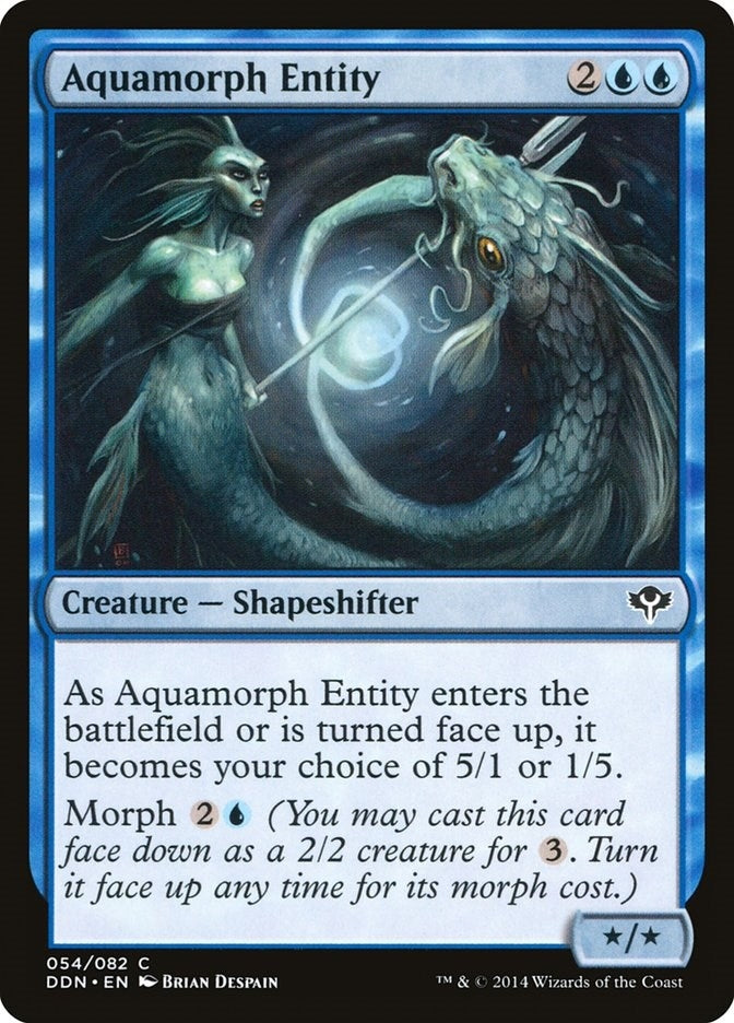 Image for Aquamorph Entity (54) (Duel Decks: Speed vs. Cunning) - Magic: The Gathering