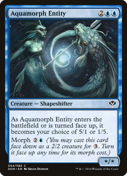 Image for Aquamorph Entity (54) (Duel Decks: Speed vs. Cunning) - Magic: The Gathering