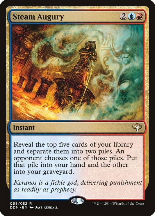 Image for Steam Augury (68) (Duel Decks: Speed vs. Cunning) - Magic: The Gathering