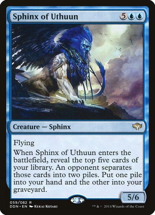 Image for Sphinx of Uthuun (59) (Duel Decks: Speed vs. Cunning) - Magic: The Gathering