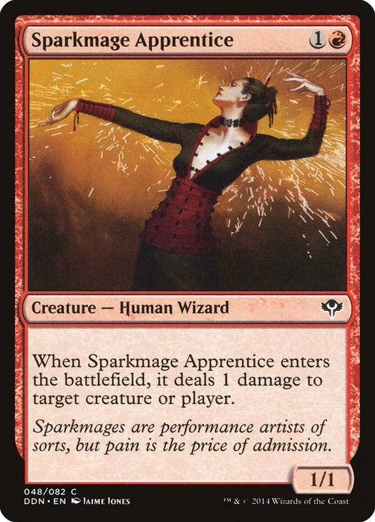 Image for Sparkmage Apprentice (48) (Duel Decks: Speed vs. Cunning) - Magic: The Gathering