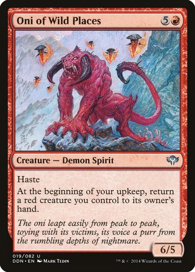 Image for Oni of Wild Places (19) (Duel Decks: Speed vs. Cunning) - Magic: The Gathering