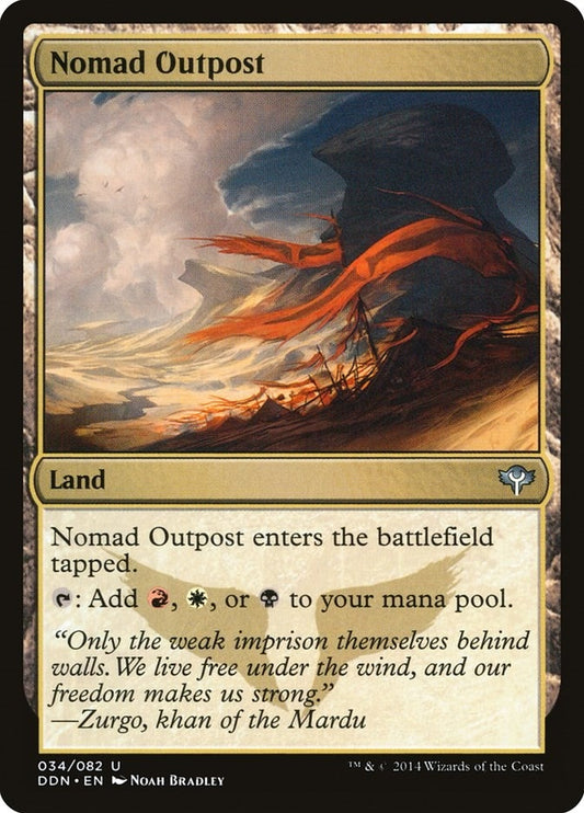 Image for Nomad Outpost (34) (Duel Decks: Speed vs. Cunning) - Magic: The Gathering