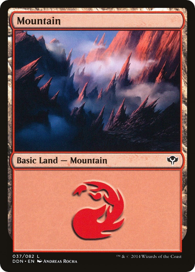 Image for Mountain (037) (37) (Duel Decks: Speed vs. Cunning) - Magic: The Gathering
