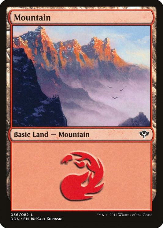 Image for Mountain (036) (36) (Duel Decks: Speed vs. Cunning) - Magic: The Gathering