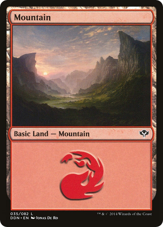 Image for Mountain (035) (35) (Duel Decks: Speed vs. Cunning) - Magic: The Gathering