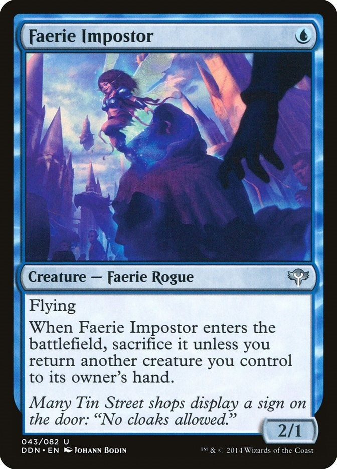 Image for Faerie Impostor (43) (Duel Decks: Speed vs. Cunning) - Magic: The Gathering