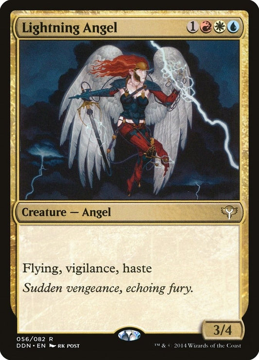 Image for Lightning Angel (56) (Duel Decks: Speed vs. Cunning) - Magic: The Gathering
