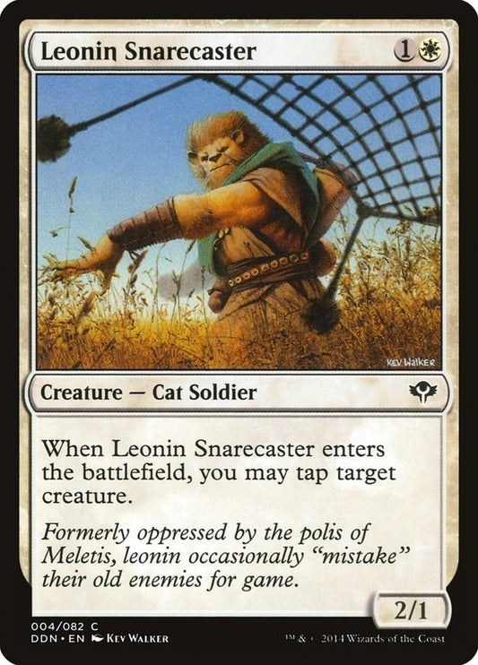 Image for Leonin Snarecaster (4) (Duel Decks: Speed vs. Cunning) - Magic: The Gathering