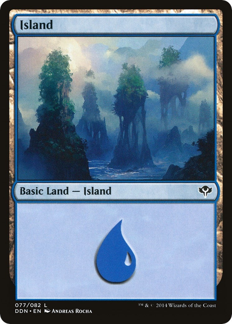 Image for Island (077) (77) (Duel Decks: Speed vs. Cunning) - Magic: The Gathering