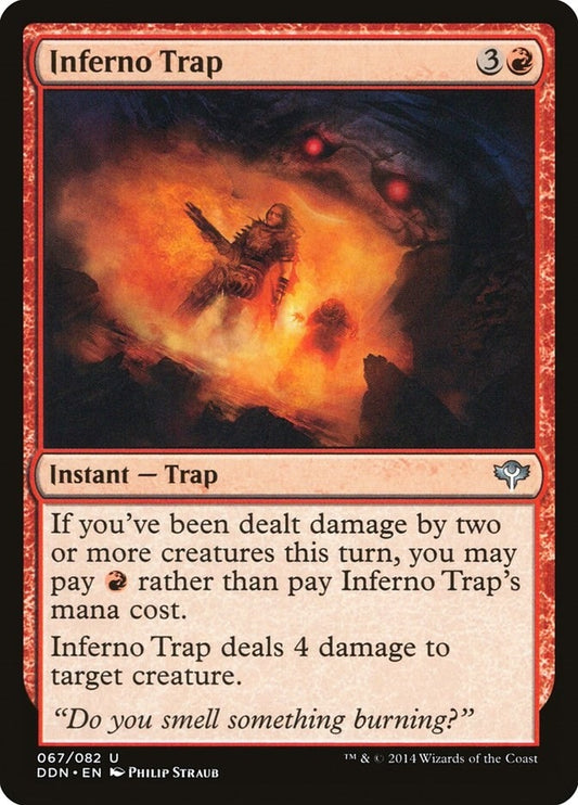 Image for Inferno Trap (67) (Duel Decks: Speed vs. Cunning) - Magic: The Gathering