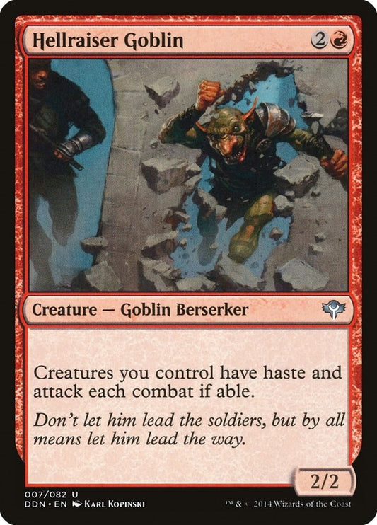 Image for Hellraiser Goblin (7) (Duel Decks: Speed vs. Cunning) - Magic: The Gathering